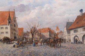 The Town Under Siege by Alfred Friedlander